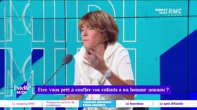 Êtes-vous prêts à confier vos enfants à un homme nounou ? "Confier mon enfant à un homme, ça ne me dérange pas tant qu'il est compétent. Par contre, imposer un quota c'est n'importe quoi" dit Catherine Rambert. 
