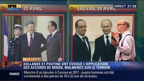 Harold à la carte: François Hollande et Vladimir Poutine font le point sur les dossiers brûlants