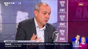 Laurent Berger estime qu'"il y a un débat public qui s'hystérise"