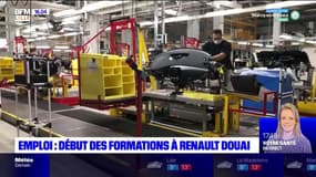 Emploi: début des formations à l'usine Renault de Douai pour l'ambitieux pôle Electricity