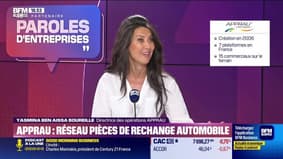 Yasmina Ben Aissa-Boureille (APPRAU) : APPRAU, réseau pièces de rechange automobile - 05/07
