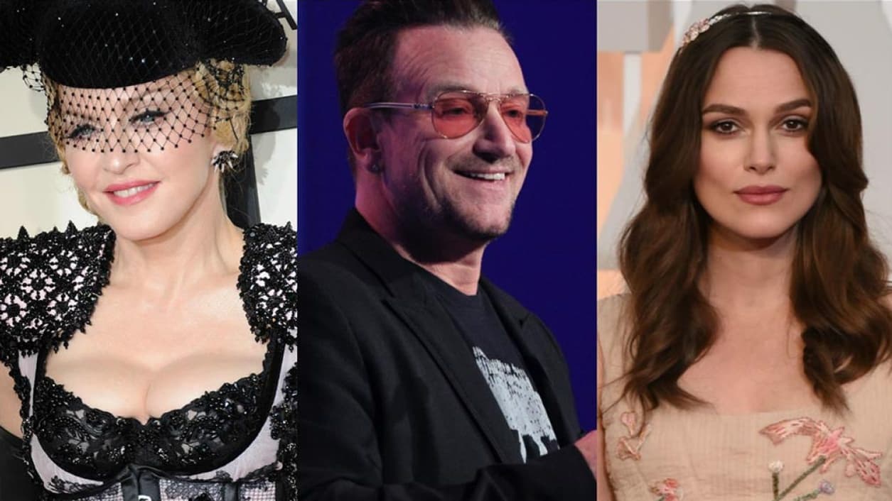 Madonna, Bono et Keira Knigthley sont tous trois cités dans les "paradise papers" 