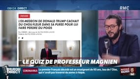 Comment le chef cuisinier de la Maison Blanche réussit-il à faire manger des légumes à Donald Trump?