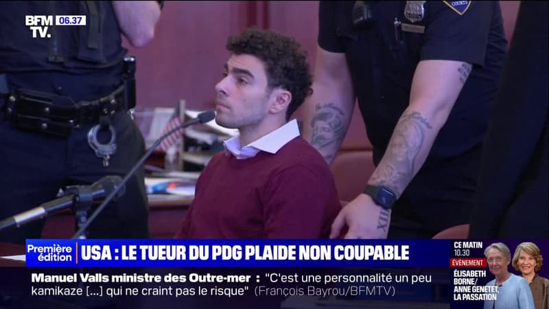 Luigi Mangione, tueur présumé d'un patron américain de l'assurance santé aux États-Unis, plaide non coupable de meurtre 