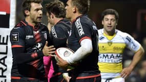 Vincent Clerc et Toby Flood