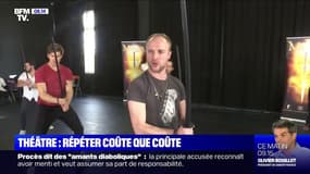 "Merlin": malgré le risque d'annulation de leur spectacle, cette troupe de théâtre répète coûte que coûte