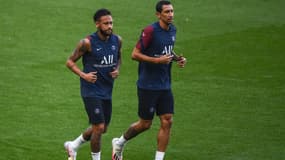 Neymar et Angel Di Maria