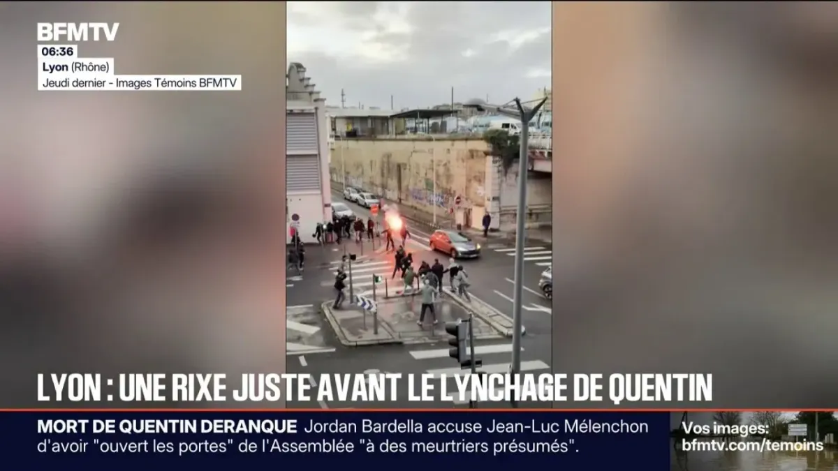 Une Rixe Ces images témoignent de la violence d'une rixe qui a éclaté peu de ...
