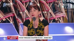 Fin des terrasses chauffées en 2021 - Elina Dumont : "J'ai connu les bars sans ce système et je ne suis pas morte ! Tu mets une grosse doudoune et tu y vas !"
