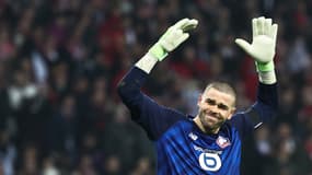 Lucas Chevalier face à la Juventus
