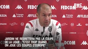 Jardim ne regrettera pas la Coupe de la Ligue : "C'est trop" quand on joue les coupes d'Europe