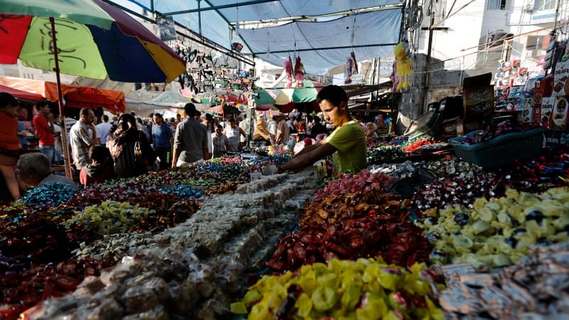 Sur un marché de Gaza, en juillet 2015. (photo d'illustration)