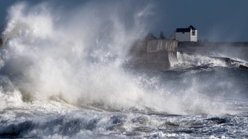 La tempête Barra est particulièrement virulente en Irlande. 