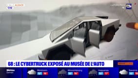 Mulhouse: le cybertruck exposé au musée de l'auto