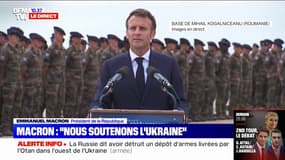 Emmanuel Macron: "À un moment donné, le président ukrainien devra négocier avec la Russie"