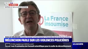 Jean-Luc Mélenchon: "S'ils ne sont pas capables de faire le travail de policier en tournant le dos au racisme et au sexisme, qu'ils s'en aillent"