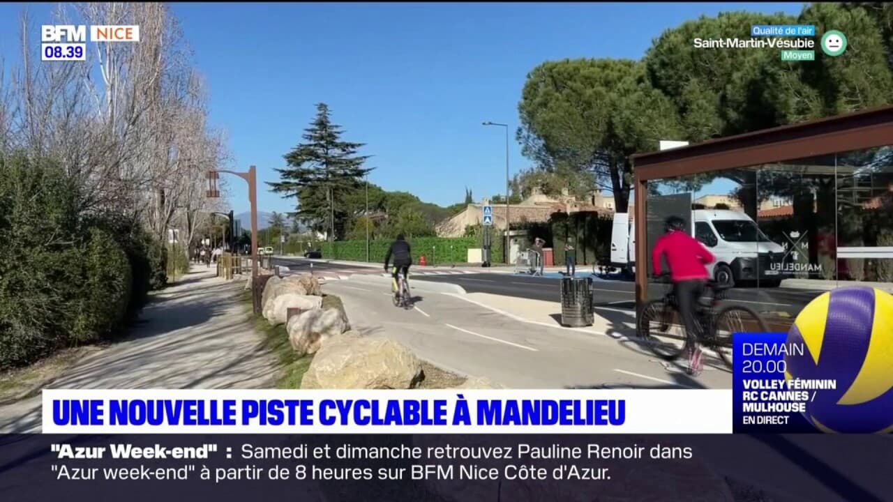 Une nouvelle piste cyclable à MandelieulaNapoule