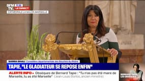 Samia Ghali rend hommage à Bernard Tapie: "Tu étais l'homme qui savait parler à tout le monde" 