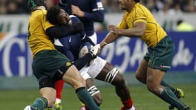 Fulgence Ouedraogo contre l'Australie en 2010