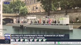 Des projets surprenants pour "Réinventer la Seine" exposés au Pavillon de l'Arsenal