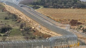 Plateau du Golan près de la frontière israélo-syrienne