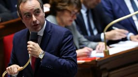 Le Premier ministre Sébastien Lecornu devant les députés à l'Assemblée nationale, à Paris, le 21 octobre 2025