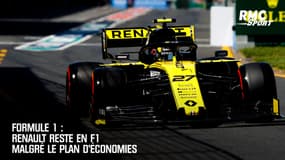 Renault reste en F1 malgré le plan d'économies