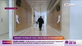INFO RMC : enfants victimes de viols, fin du délai de prescription ?