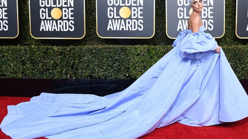 Lady Gaga le soir des Golden Globes 2019