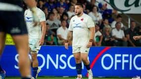 Cyril Baille lors du match de préparation du XV de France face à l'Ecosse (30-27), 12 août 2023