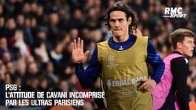 PSG : L’attitude de Cavani incomprise par les ultras parisiens