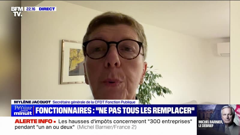 Fonctionnaires non remplacés: 