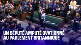 Un député amputé des quatre membres se fait ovationner au Parlement britannique 