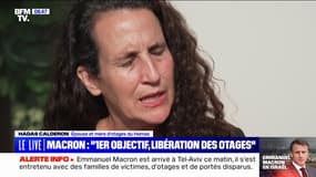 "Emmanuel Macron nous a parlé comme un père": une épouse et mère d'otages du Hamas raconte sa rencontre avec le président