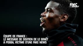Équipe de France : le message de soutien de Le Graët à Pogba, victime d'une fake news