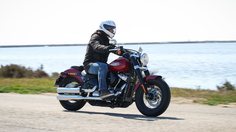 Une Harley Softail Slim