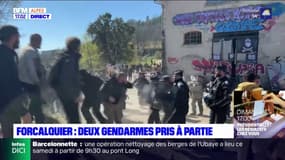 Forcalquier: deux gendarmes pris à partie