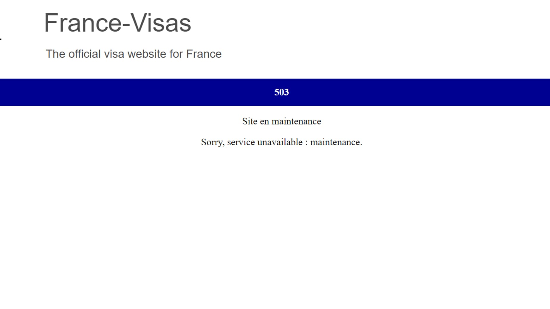 L'interface est complètement inaccessible