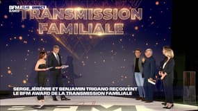 BFM Awards 2021 : La famille Trigano reçoit le prix de la Transmission familiale