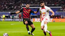 Riyad Mahrez et Josko Gvardiol, à Leipzig le 22 février 2023