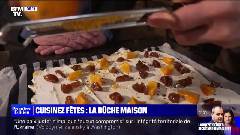 Cuisinez Fêtes: la bûche maison