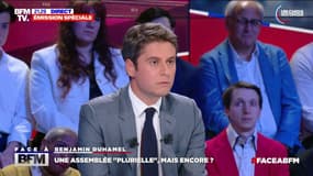 "Je sais comment je suis arrivé ici": Gabriel Attal dément toute rupture avec Emmanuel Macron