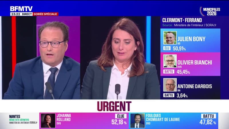 Municipales 2026 : "Vous avez changé la loi pour gagner à Paris, Lyon et Marseille et vous avez perdu dans ces trois villes", lance Marine Tondelier (Écologistes) à Sylvain Maillard (EPR )
