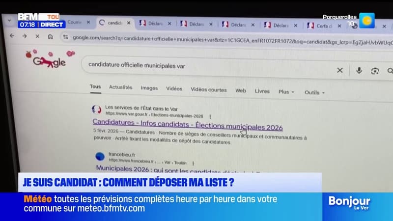 BFM Var et Vous: comment déposer une liste pour les élections municipales?