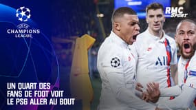 PSG : un quart des amateurs de foot voit le PSG gagner la Ligue des champions
