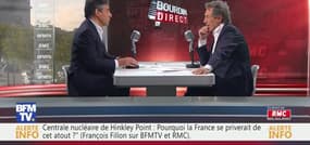 François Fillon face à Jean-Jacques Bourdin en direct