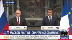 Vladimir Poutine "espère qu'il y aura plus de partisans" de la Russie en France