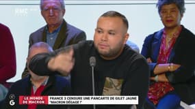 Le monde de Macron: France 3 censure une pancarte de gilet jaune "Macron dégage !" – 17/12