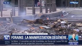 Manifestation des forains au Mans: le député LREM de la Sarthe dénonce "une escalade de la violence"