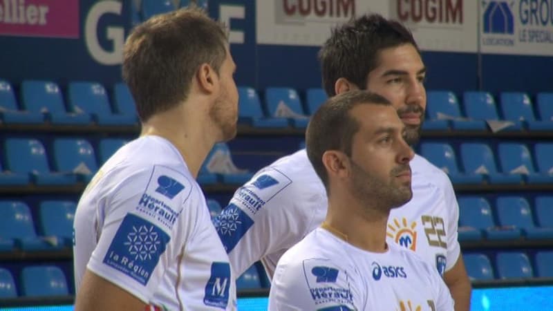 Les joueurs de Montpellier